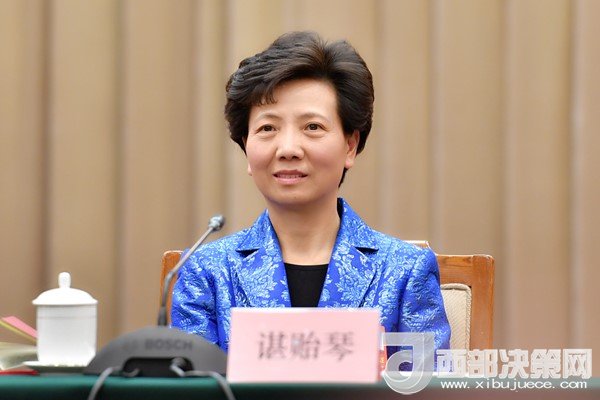 全國人大代表、貴州省委副書記、省長(zhǎng)諶貽琴發(fā)言