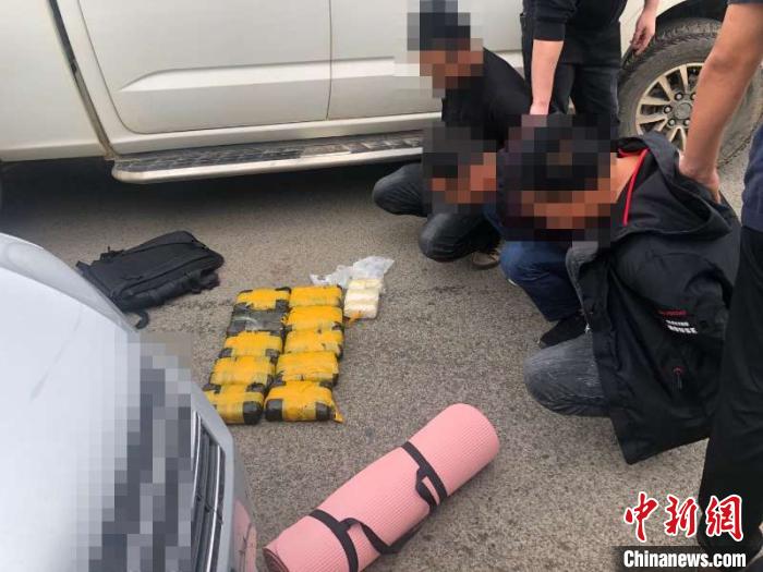 圖為繳獲的毒品。紅河邊境管理支隊(duì) 供圖