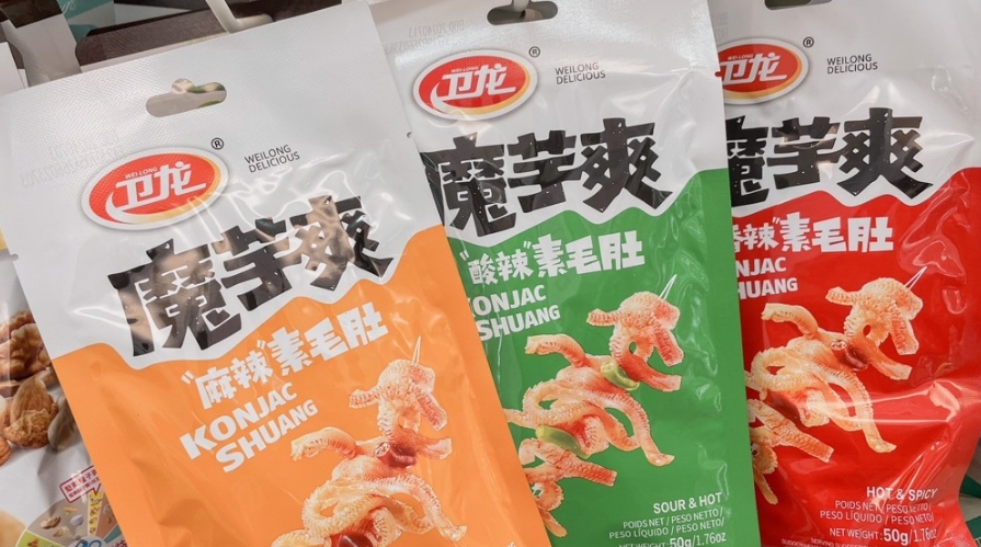 圖為魔芋爽。圖片來(lái)源：臺(tái)灣《聯(lián)合報(bào)》楊雅婷攝。